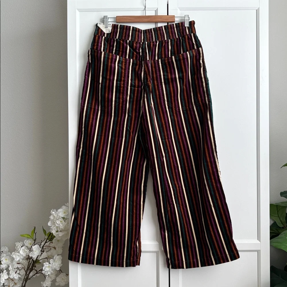 NWT Free People Easy Peasy Printed Pull On Cord, S